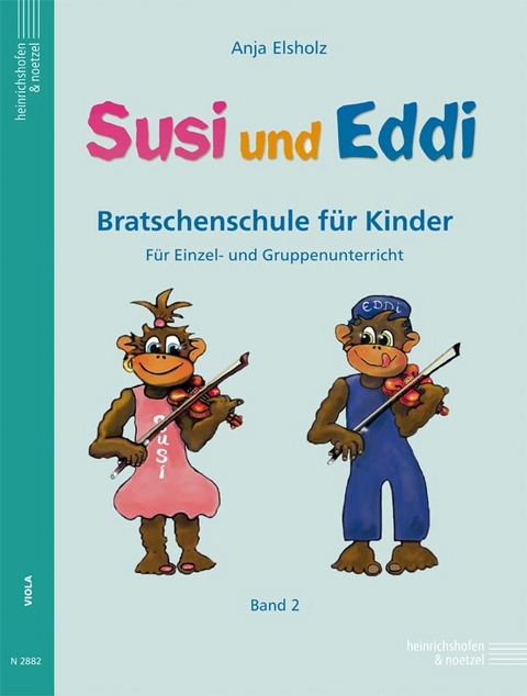 Susi und Eddi - Bratschenschule für Kinder, Band 2 - 