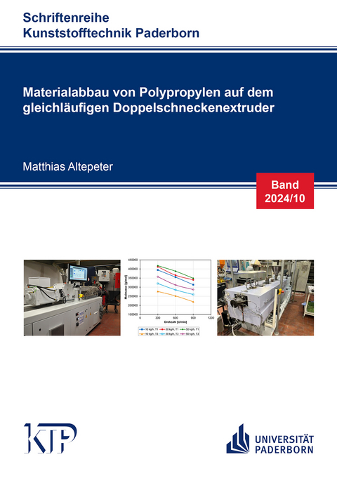 Materialabbau von Polypropylen auf dem gleichläufigen Doppelschneckenextruder - Matthias Altepeter