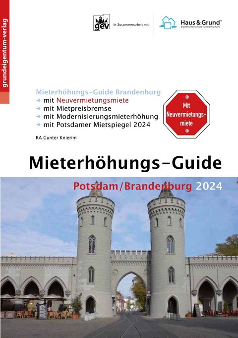 Mieterhöhungs-Guide Potsdam/Brandenburg 2024 - Gunter Knierim