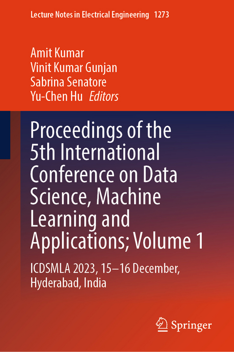 Proceedings of the 5th International Conference on Data Science, Machine Learning and Applications; Volume 1 - 