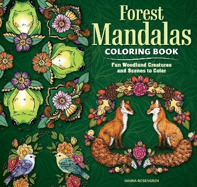 Forest Mandalas Coloring Book - Nanna Rosengren