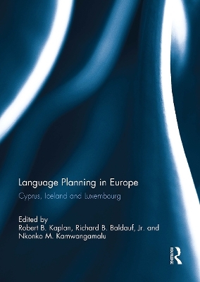 Language Planning in Europe - 