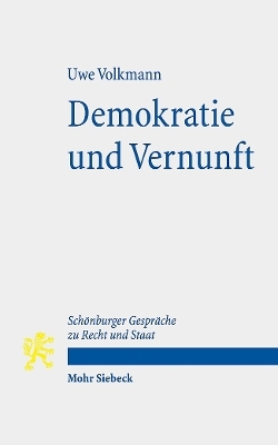 Demokratie und Vernunft - Uwe Volkmann