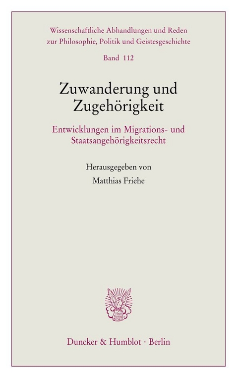 Zuwanderung und Zugehörigkeit - 