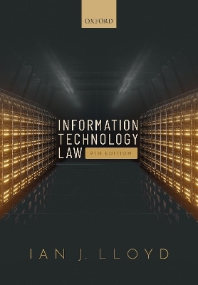 Information Technology Law - Ian J. Lloyd