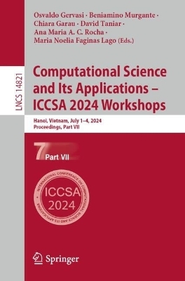 Computational Science and Its Applications – ICCSA 2024 Workshops - 