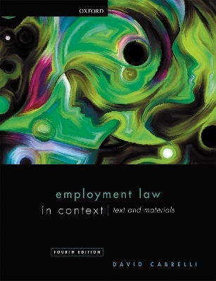 Employment Law in Context - David Cabrelli