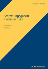 Bestattungsgesetz Niedersachsen - Barthel, Torsten F