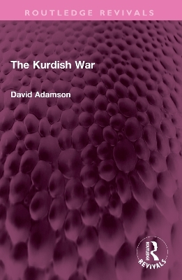 The Kurdish War - David Adamson