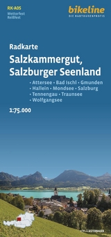 Radkarte Salzkammergut - Salzburger Seenland (RK-A05) - Esterbauer Verlag