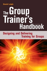 The Group Trainer's Handbook - Leigh, David