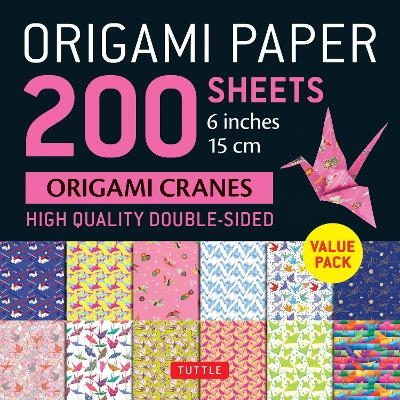 Origami Paper 200 sheets Origami Cranes 6" (15 cm) - 