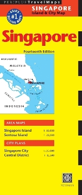 Singapore Travel Map Fourteenth Edition - 