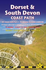 Dorset and South Devon Coast Path - guide and maps to 48 towns and villages with large-scale walking maps (1:20 000) - Stedman, Henry; Newton, Joel