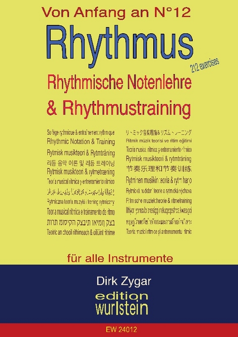 Rhythmus - Rhythmische Notenlehre & Rhythmustraining - Dirk Zygar