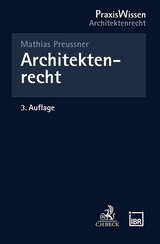 Architektenrecht - Preussner, Mathias