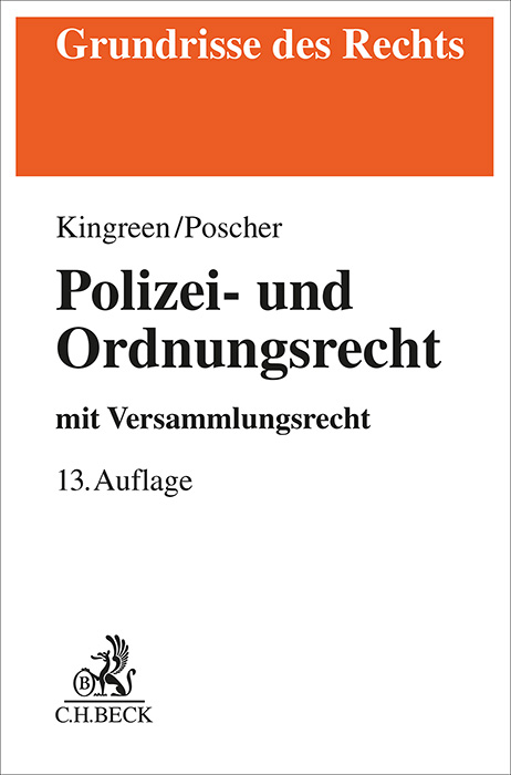 Polizei- und Ordnungsrecht - Thorsten Kingreen, Ralf Poscher