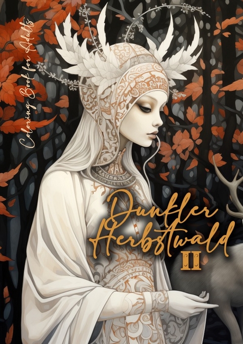 Dunker Herbstwald Malbuch für Erwachsene 2 - Monsoon Publishing, Musterstück Grafik