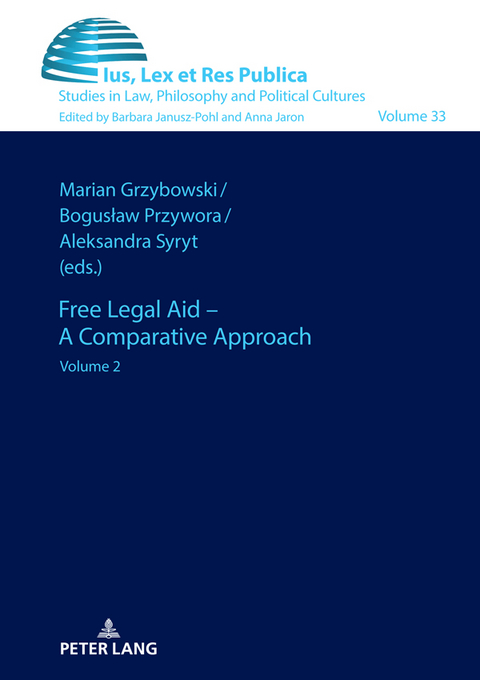 Free Legal Aid – A Comparative Approach - 