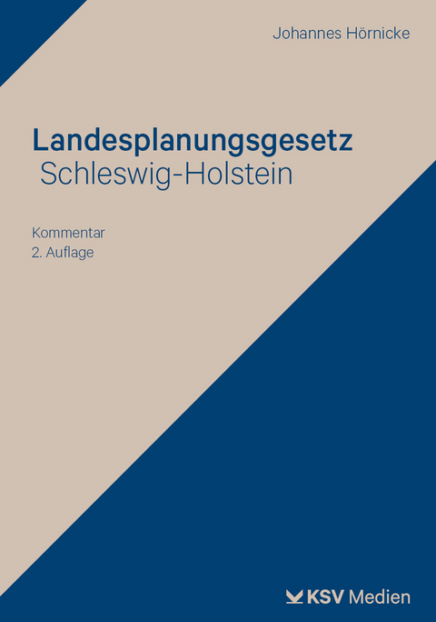 Landesplanungsgesetz Schleswig-Holstein - Johannes Hörnicke