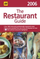 AA the Restaurant Guide - AA Publishing