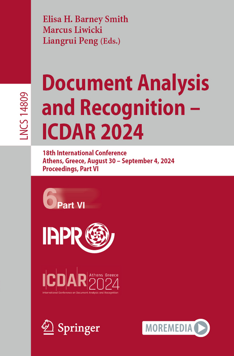 Document Analysis and Recognition - ICDAR 2024 - 