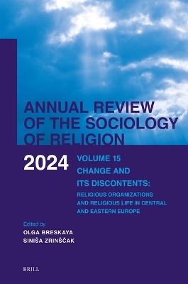 Annual Review of the Sociology of Religion. Volume 15 (2024) - 