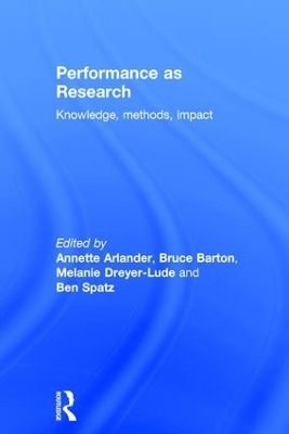 Performance as Research - 