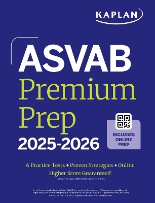 ASVAB Premium Prep 2025-2026 -  Kaplan Test Prep