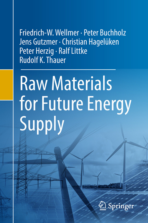 Raw Materials for Future Energy Supply -  Friedrich-W. Wellmer,  Peter Buchholz,  Jens Gutzmer,  Christian Hagelüken,  Peter Herzig,  Ralf Littke