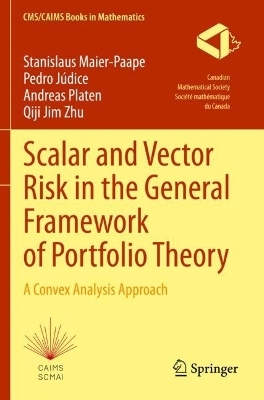 Scalar and Vector Risk in the General Framework of Portfolio Theory - Stanislaus Maier-Paape, Pedro Júdice, Andreas Platen, Qiji Jim Zhu