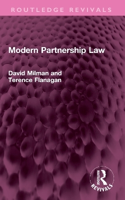 Modern Partnership Law - David Milman, Terence Flanagan