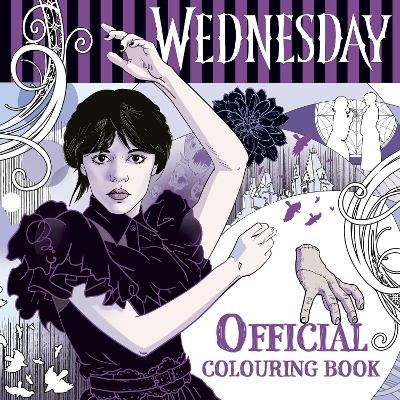 Wednesday: Official Colouring Book -  Wednesday