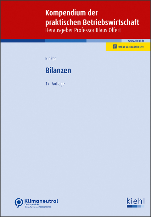 Bilanzen - Carola Rinker