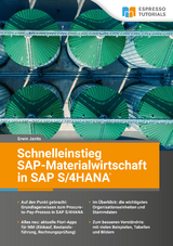 Schnelleinstieg SAP-Materialwirtschaft in SAP S/4HANA - Erwin Janits