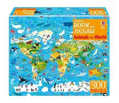 Usborne Book and Jigsaw Animals of the World - Sam Smith, Kirsteen Robson