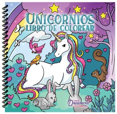 Unicornios libro de colorear - Young Dreamers Press