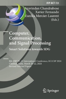 Computer, Communication, and Signal Processing. Smart Solutions towards SDG - 