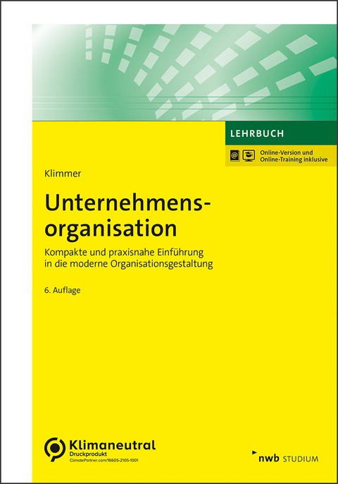 Unternehmensorganisation - Matthias Klimmer