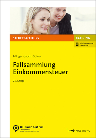 Fallsammlung Einkommensteuer - Manuel Edinger; David Jauch; Hans Walter Schoor