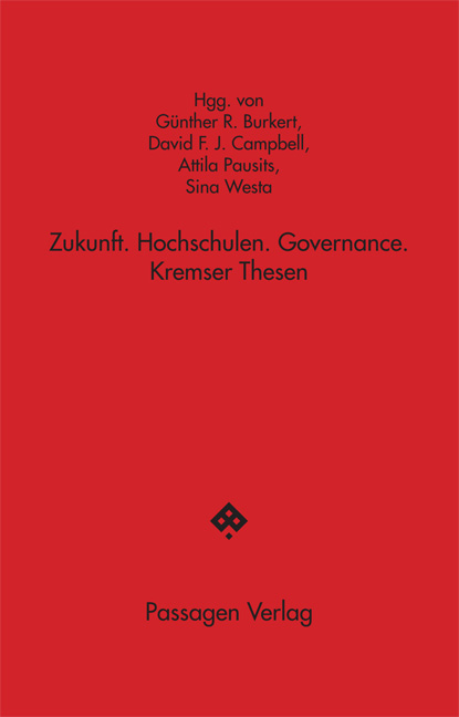 Zukunft. Hochschulen. Governance - 