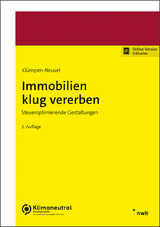 Immobilien klug vererben - Klümpen-Neusel, Claudia; Hübner, Christoph