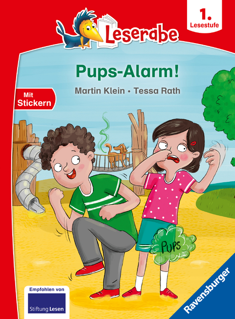 Pups-Alarm - lesen lernen mit dem Leseraben - Erstlesebuch - Kinderbuch ab 6 Jahren - Lesenlernen 1. Klasse Jungen und Mädchen (Leserabe 1. Klasse) - Martin Klein