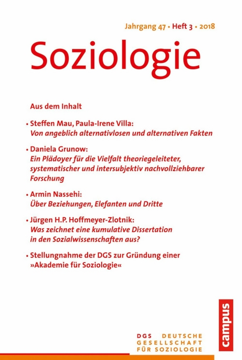 Soziologie 4.2018 - 