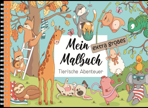 Mein extra großes Malbuch - Christoph Alexander