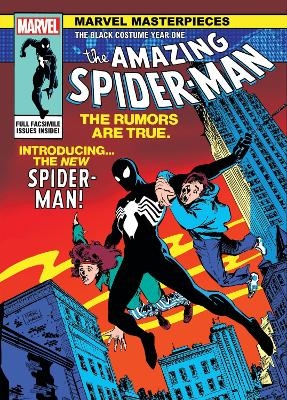 MARVEL MASTERPIECES: AMAZING SPIDER-MAN - THE BLACK COSTUME YEAR ONE GALLERY EDITION RON FRENZ ORIGINAL FIRST ISSUE COVER - Tom DeFalco,  Marvel Various