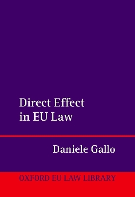 Direct Effect in EU Law - Daniele Gallo