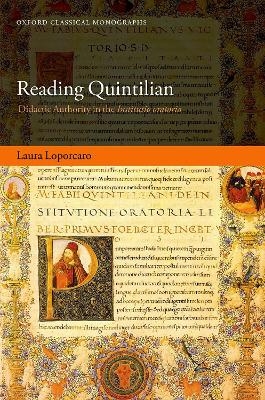 Reading Quintilian - Laura Loporcaro