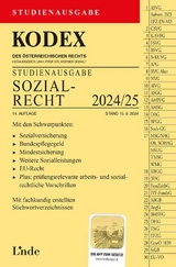 KODEX Studienausgabe Sozialrecht 2024/25 - Brameshuber, Elisabeth; Doralt, Werner