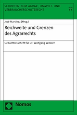 Reichweite und Grenzen des Agrarrechts - 